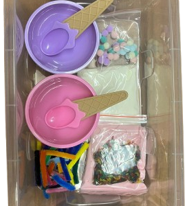 Ice Cream Sensory Box